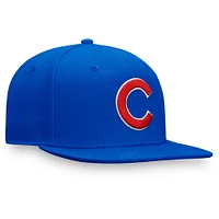 Men's Fanatics Royal Chicago Cubs Core Adjustable Snapback Hat