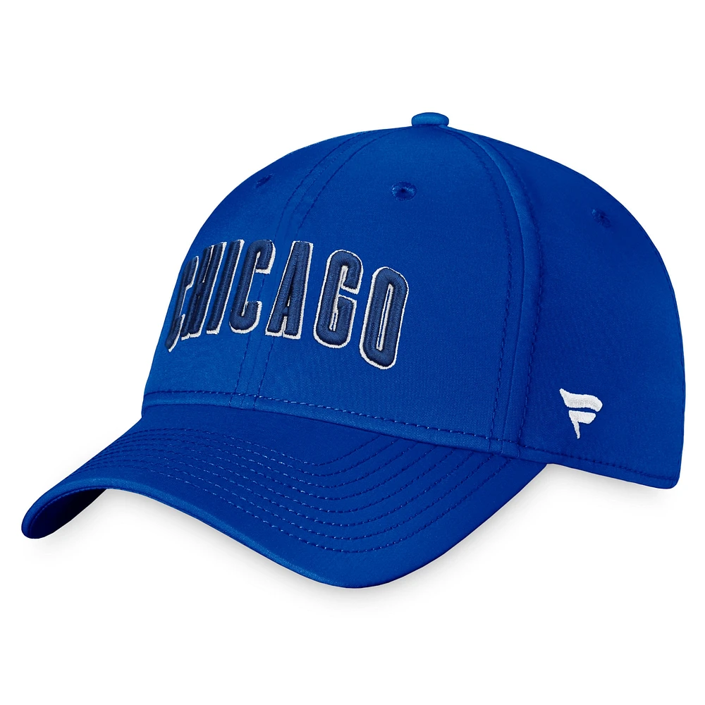 Men's Fanatics Royal Chicago Cubs Core Flex Hat