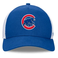 Men's Fanatics Royal Chicago Cubs Fundamental A-Frame Adjustable Hat