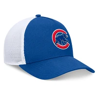 Men's Fanatics Royal Chicago Cubs Fundamental A-Frame Adjustable Hat