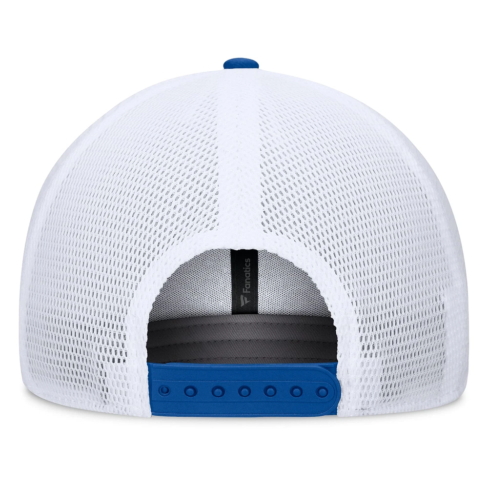 Men's Fanatics Royal Chicago Cubs Fundamental A-Frame Adjustable Hat