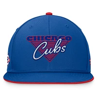 Men's Fanatics Royal Chicago Cubs Fundamental Tri-Script Fitted Hat