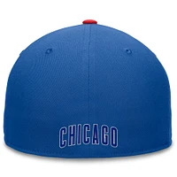 Men's Fanatics Royal Chicago Cubs Fundamental Tri-Script Fitted Hat