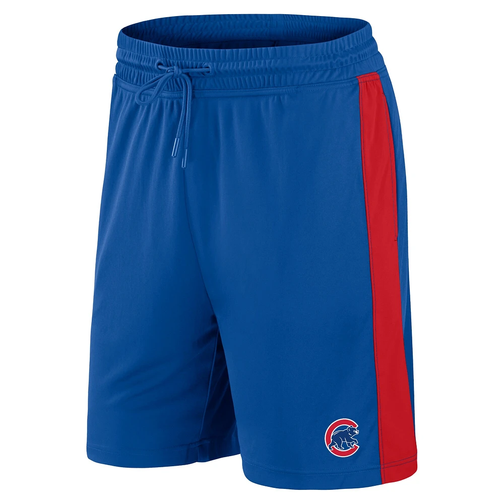 Men's Fanatics Royal Chicago Cubs Iconic Break It Loose Shorts