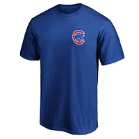 Men's Fanatics Royal Chicago Cubs Number One Dad Team T-Shirt