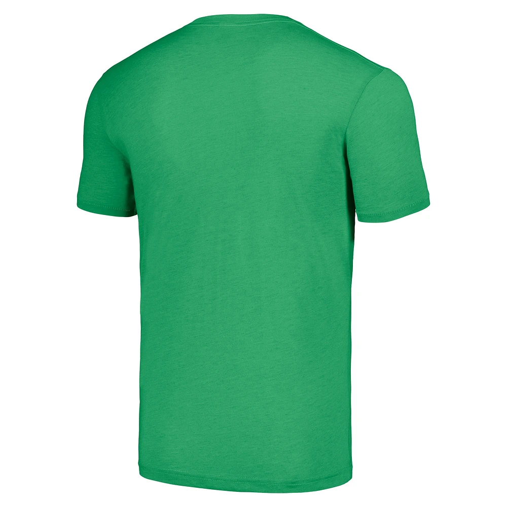 Men's Homage Green Chicago Cubs Hyper Local Tri-Blend T-Shirt