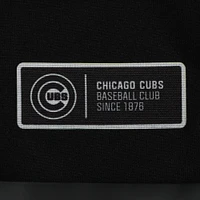 Men's Levelwear Black Chicago Cubs Sector Raglan Polo