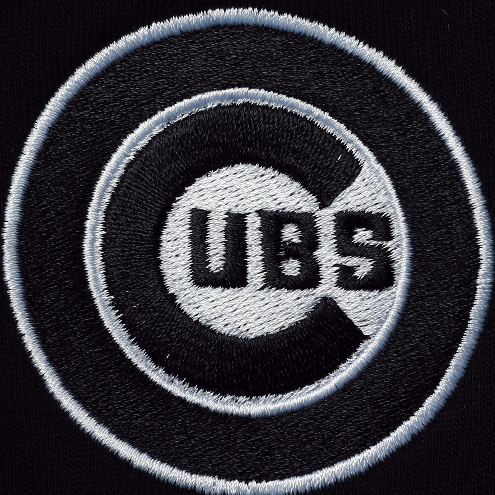 Men's Levelwear Black Chicago Cubs Tempo 22 Fleece Pants