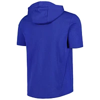 Men's Levelwear Royal Chicago Cubs Recruit Full-Zip Short Sleeve Hoodie
