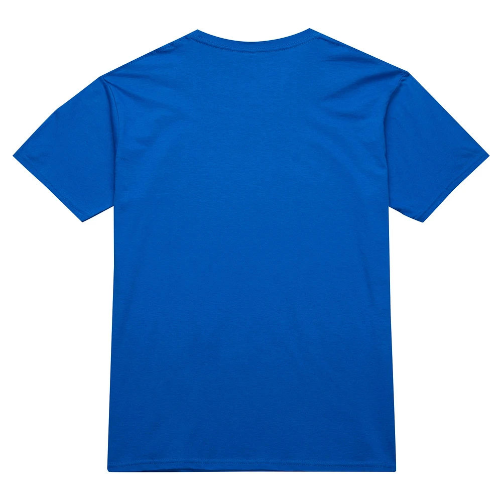 Men's Mitchell & Ness Ernie Banks Royal Chicago Cubs Cooperstown Collection Collectors Connection T-Shirt