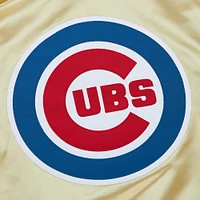 Men's Mitchell & Ness Gold Chicago Cubs OG 2.0 Lightweight Satin Full-Zip Jacket