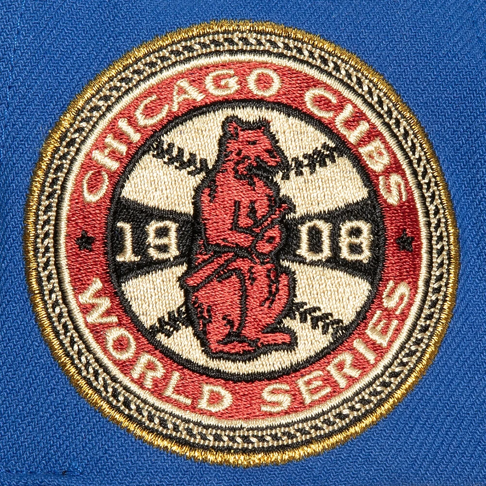 Men's Mitchell & Ness Royal Chicago Cubs Champ'd Up Snapback Hat