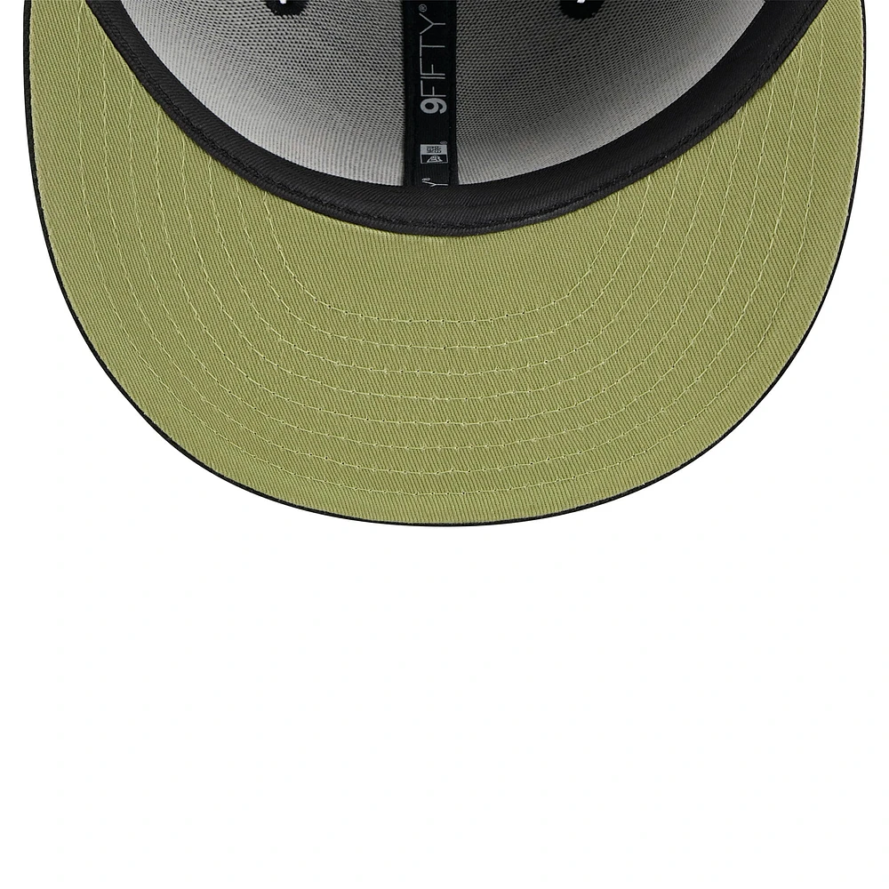 Men's New Era  Black Chicago Cubs 2024 Armed Forces Day 9FIFTY Snapback Hat