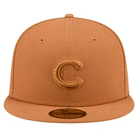 Men's New Era Brown Chicago Cubs Color Pack 59FIFTY Fitted Hat