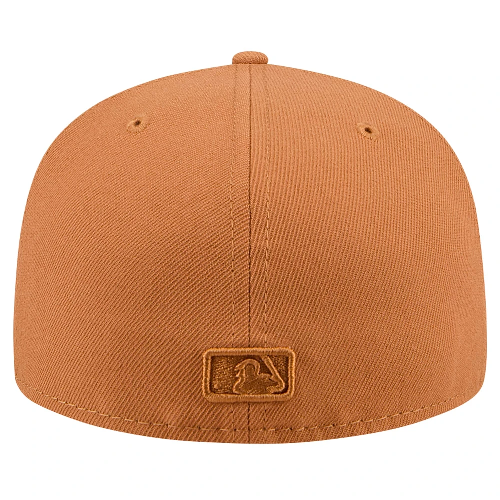 Men's New Era Brown Chicago Cubs Color Pack 59FIFTY Fitted Hat