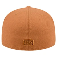 Men's New Era Brown Chicago Cubs Color Pack 59FIFTY Fitted Hat