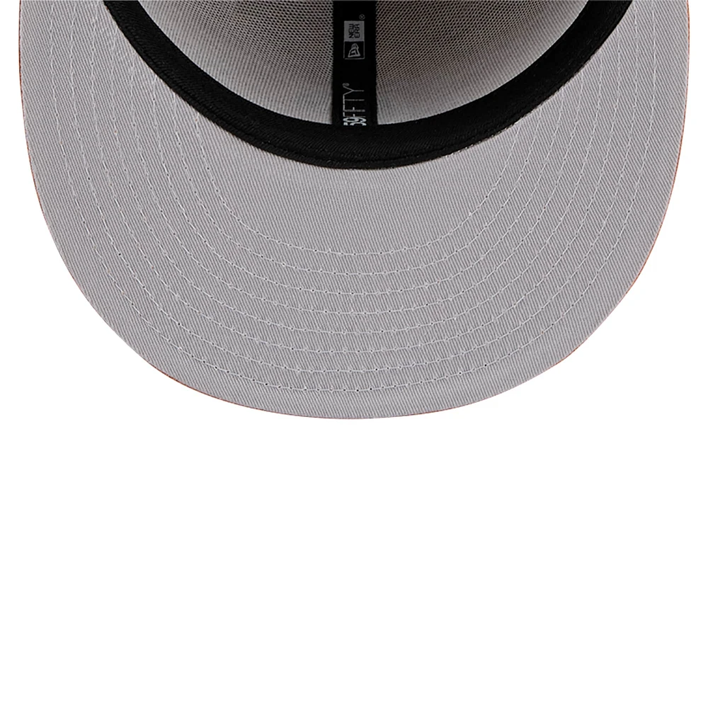Men's New Era Brown Chicago Cubs Color Pack 59FIFTY Fitted Hat