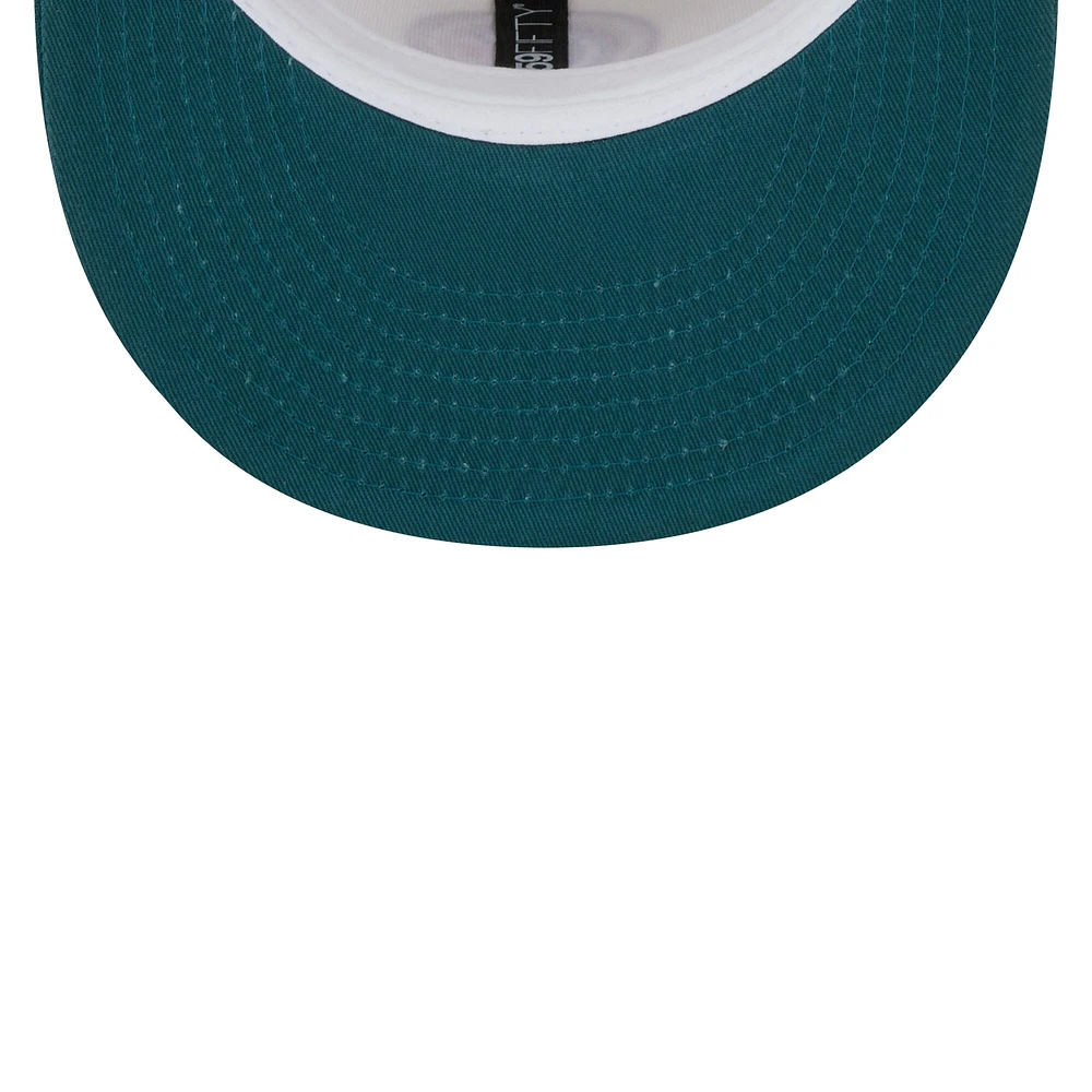 Men's New Era Cream Chicago Cubs Chrome 59FIFTY Fitted Hat