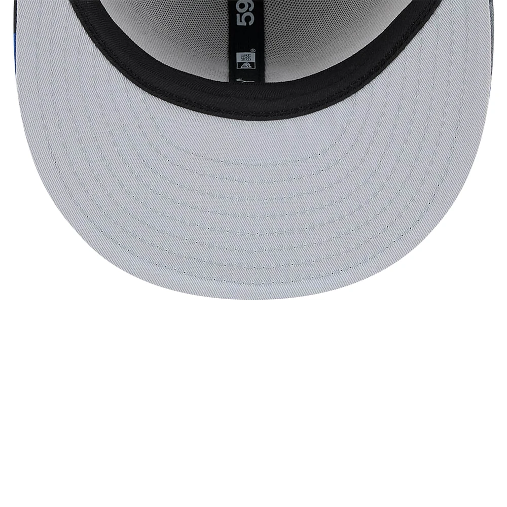 Casquette ajustée 59FIFTY Active Team Camo des Chicago Cubs New Era pour hommes, grise