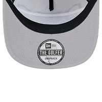 Men's New Era Gray Chicago Cubs Corduroy Golfer Snapback Hat