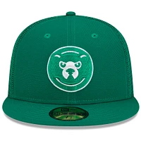 Casquette ajustée 59FIFTY pour homme New Era Chicago Cubs 2022 St. Patrick's Day verte