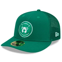 Casquette ajustée 59FIFTY verte Chicago Cubs 2022 de la Saint-Patrick New Era pour homme