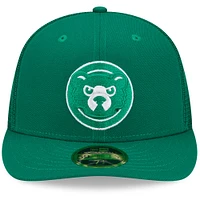 Casquette ajustée 59FIFTY verte Chicago Cubs 2022 de la Saint-Patrick New Era pour homme