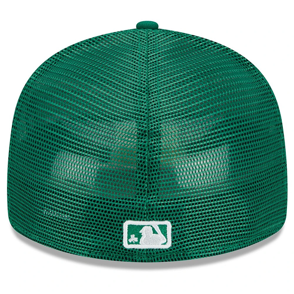 Casquette ajustée 59FIFTY verte Chicago Cubs 2022 de la Saint-Patrick New Era pour homme