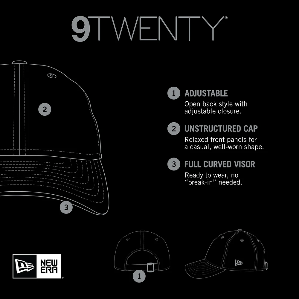 Casquette réglable New Era kaki/noir Chicago Cubs 2024 4 juillet 9TWENTY pour hommes