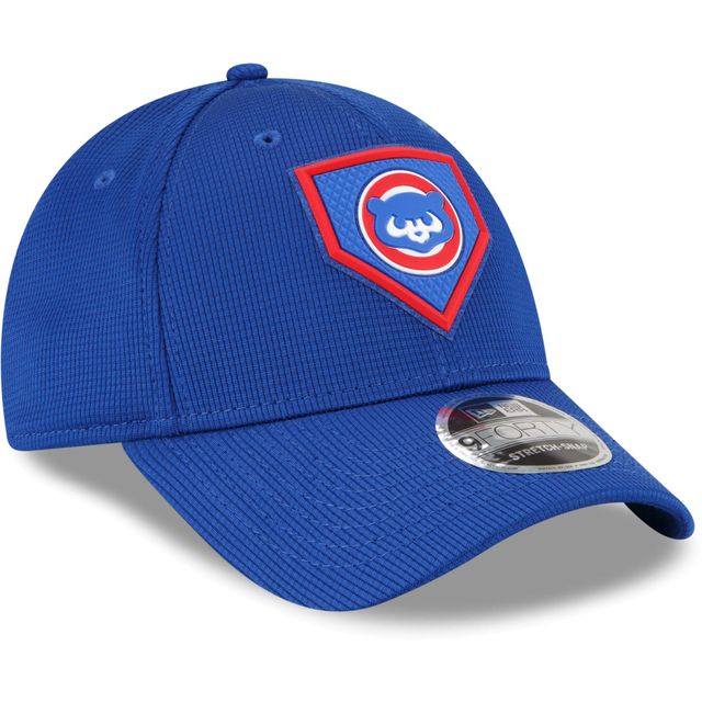 Casquette Snapback 9FORTY Royal Chicago Cubs 2022 Clubhouse New Era pour homme