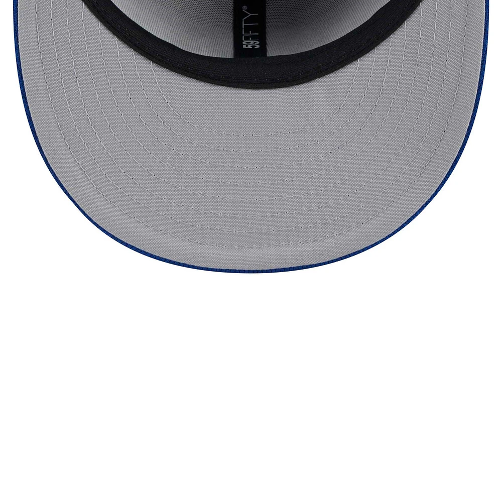 Men's New Era  Royal Chicago Cubs 2024 Batting Practice On-Field 59FIFTY Fitted Hat