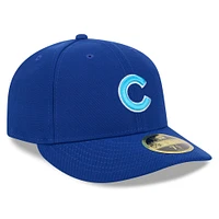 Casquette ajustée 59FIFTY à profil bas pour la fête des pères Royal Chicago Cubs 2024 New Era hommes