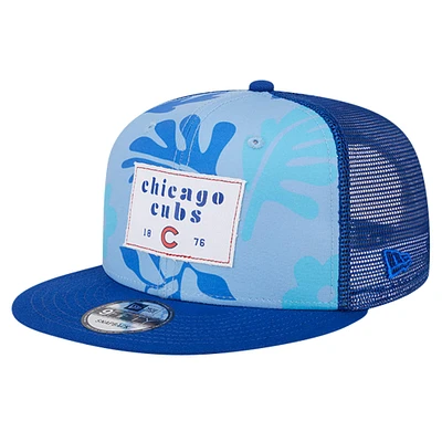 Casquette Snapback 9FIFTY Snapback pour hommes des Royal Chicago Cubs Bikini Bottom Trucker