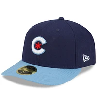 Men's New Era Royal Chicago Cubs City Connect Low Profile 59FIFTY Fitted Hat