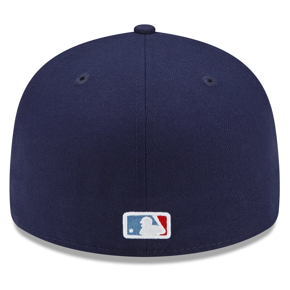 Men's New Era Royal Chicago Cubs City Connect Low Profile 59FIFTY Fitted Hat