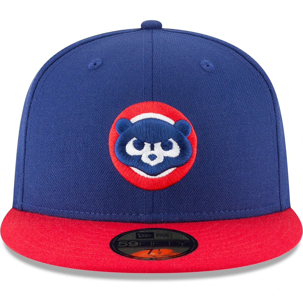 Men's New Era Royal Chicago Cubs Cooperstown Collection Wool 59FIFTY Fitted Hat
