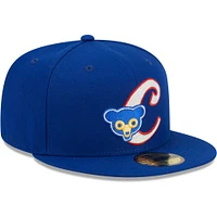 Men's New Era Royal Chicago Cubs Duo Logo 59FIFTY Fitted Hat