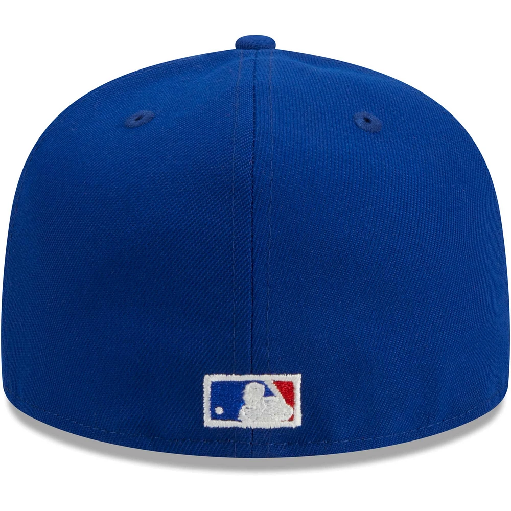 Men's New Era Royal Chicago Cubs Duo Logo 59FIFTY Fitted Hat
