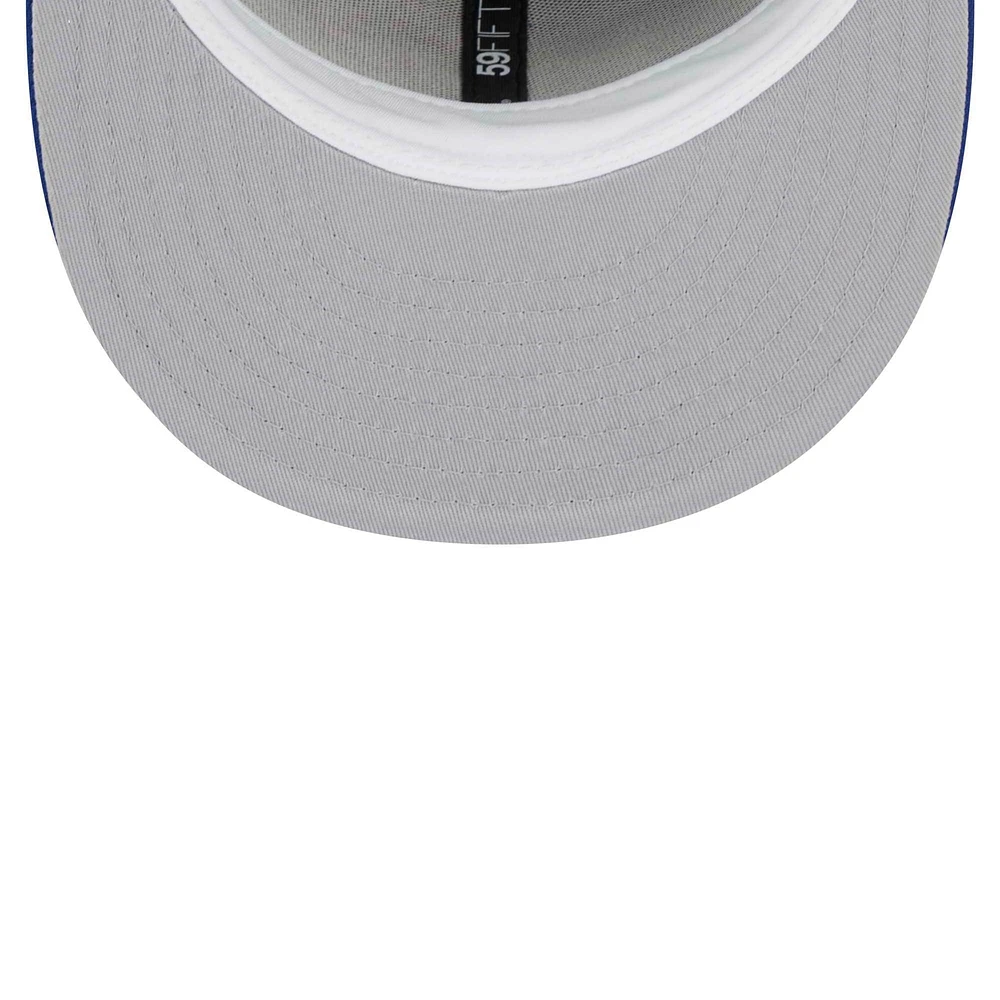 Men's New Era Royal Chicago Cubs Duo Logo 59FIFTY Fitted Hat