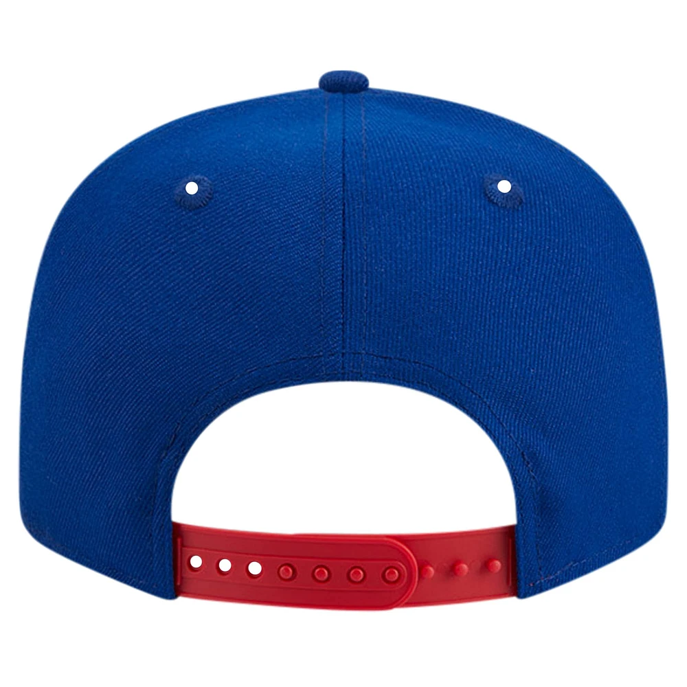 Men's New Era Royal Chicago Cubs Game Day Bold 9FIFTY Snapback Hat
