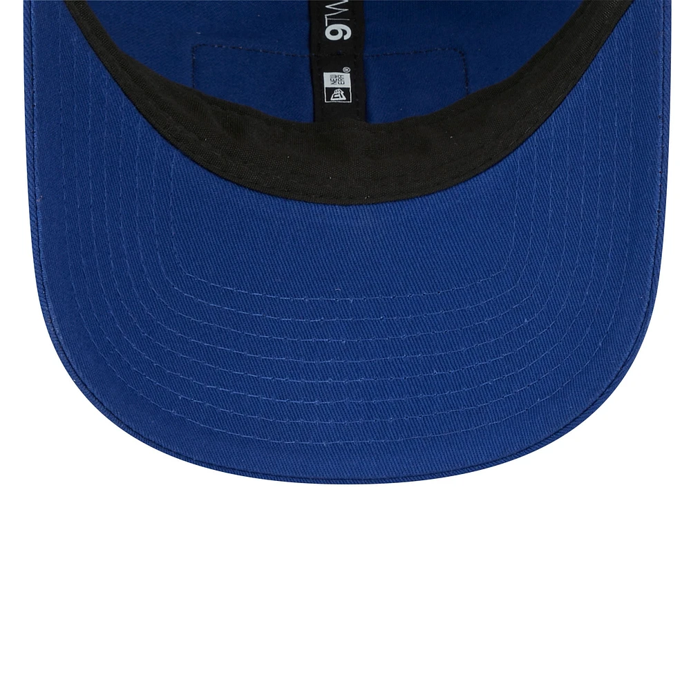 Men's New Era Royal Chicago Cubs Property Trucker 9TWENTY Snapback Hat