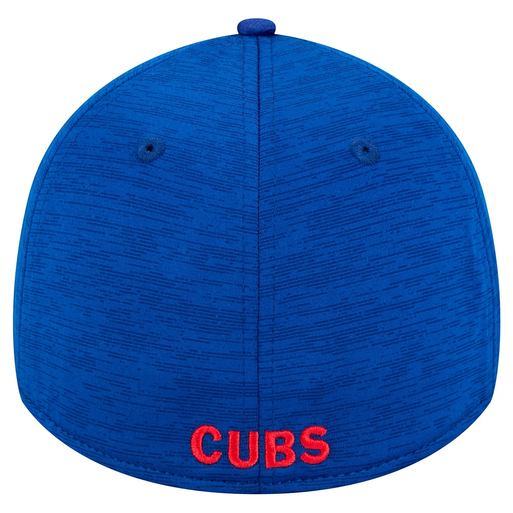 Men's New Era Royal Chicago Cubs Tech 39THIRTY Flex Hat
