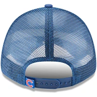 Men's New Era Royal Chicago Cubs Trucker 9FORTY Adjustable Snapback Hat