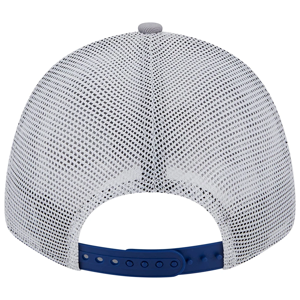 Men's New Era Royal Chicago Cubs Two-Tone Patch 9FORTY Snapback Hat