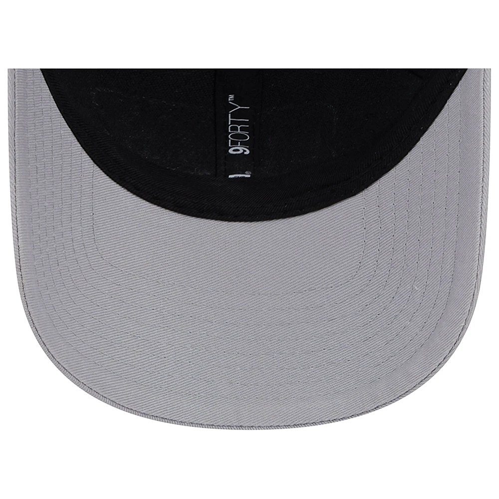 Men's New Era Royal Chicago Cubs Two-Tone Patch 9FORTY Snapback Hat