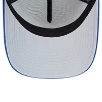 Men's New Era White Chicago Cubs Retro Wordmark 9FORTY A-Frame Trucker Adjustable Hat