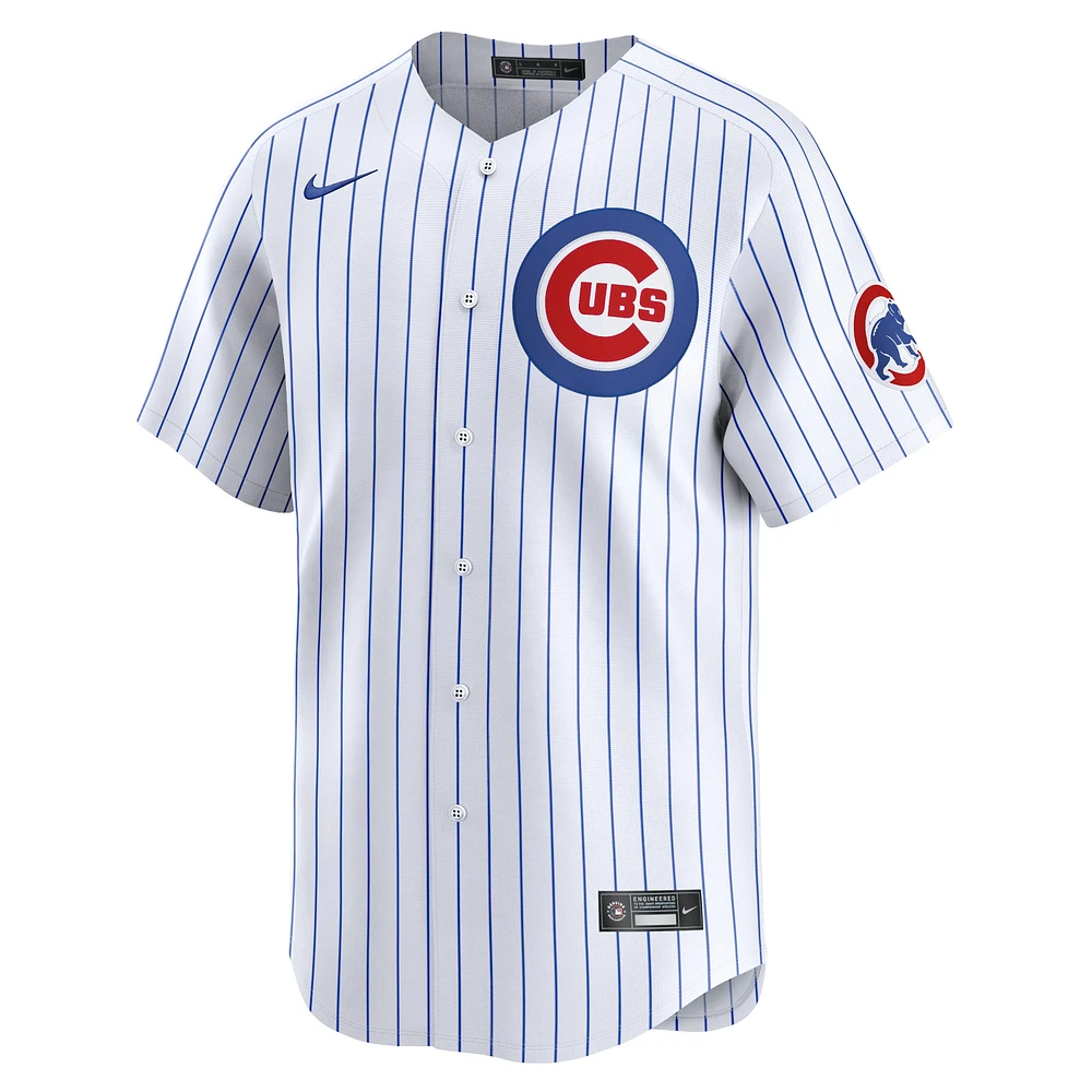 Men's Nike Dansby Swanson White Chicago Cubs Home Limited Player Jersey