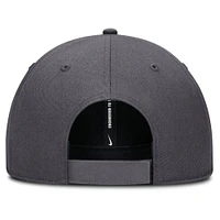 Men's Nike  Gray Chicago Cubs Club Performance Adjustable Hat