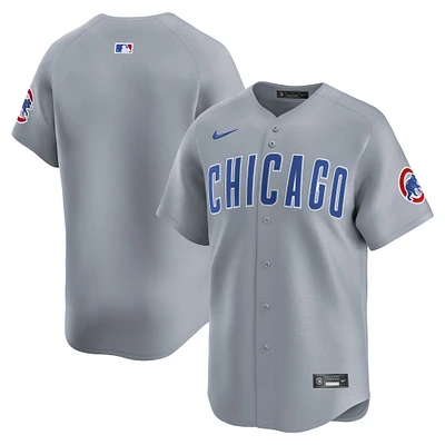 Maillot Nike Chicago Cubs Road Limited pour homme, gris