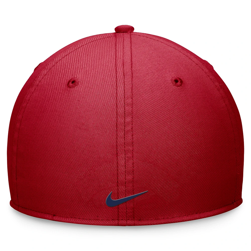 Casquette Nike Performance Flex rouge Chicago Cubs pour homme
